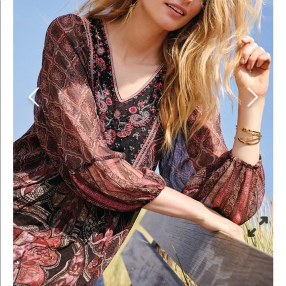 Soft Surroundings Mosaic Maxi Dress - Picture 6 of 8